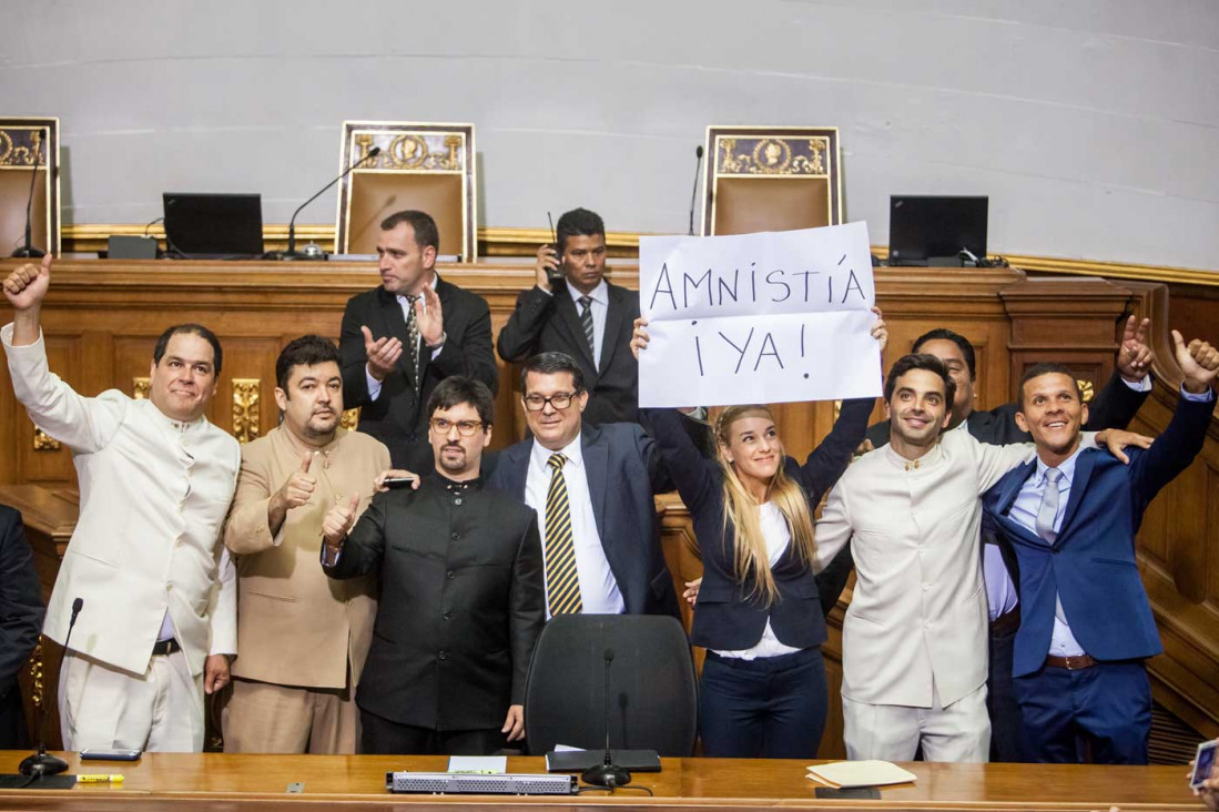 imagen Venezuela aprobó la Ley de Amnistía a favor de los presos políticos