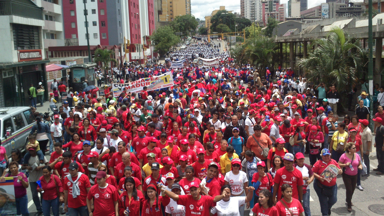 imagen Maduro llama a una "gran marcha antiimperialista" en repudio a Trump