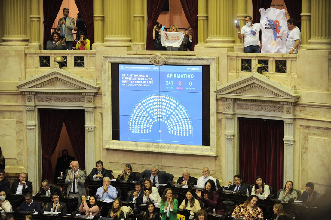 imagen Tras años de lucha, avanzó en Diputados la nueva ley de VIH