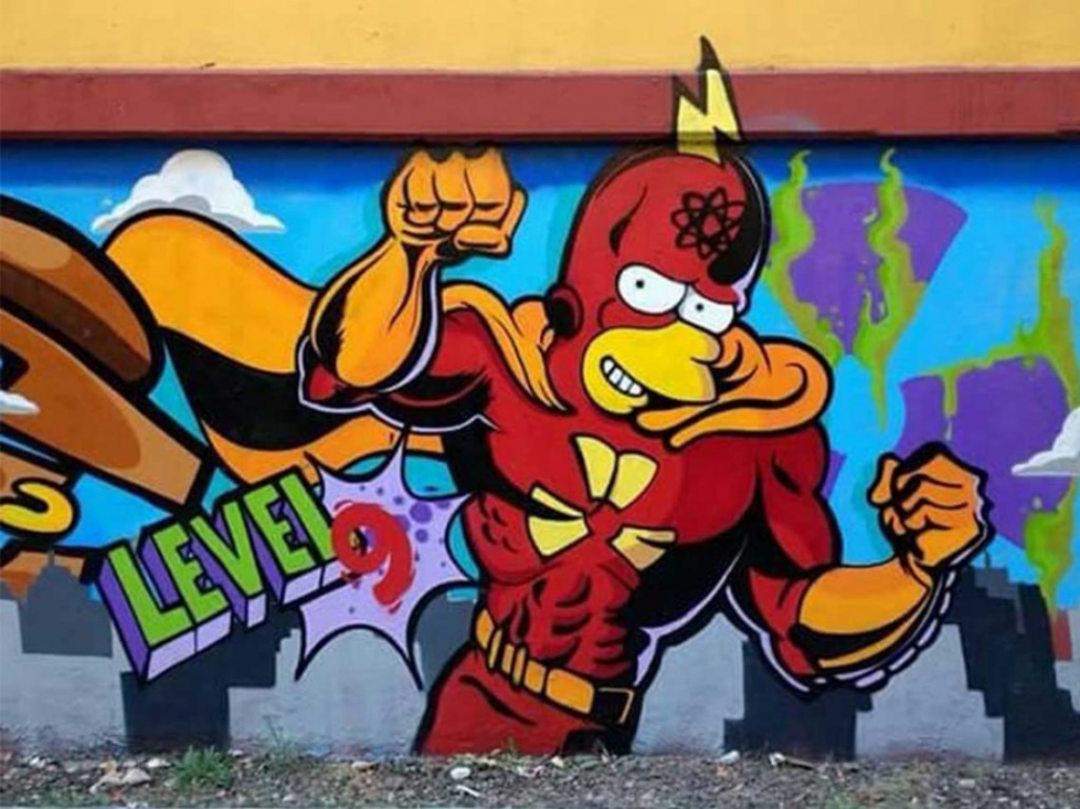 imagen Un barrio simpsoniano en el corazón de México