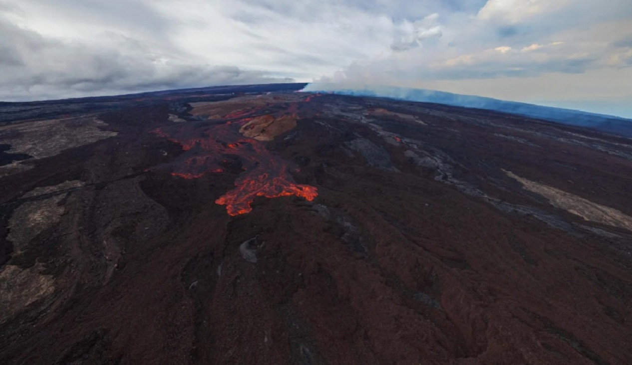 imagen Mauna Loa, el volcán activo más grande del mundo, entró en erupción
