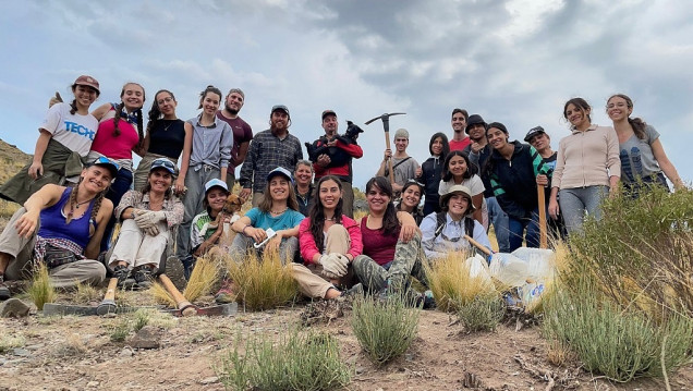 imagen Parque Cordón del Plata: un grupo voluntario efectuó una reforestación de 200 plantas