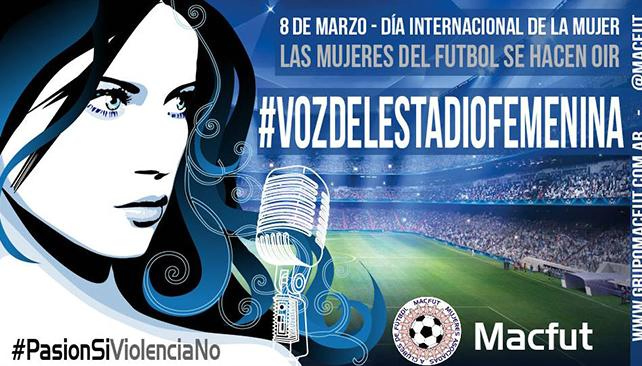 imagen La voz del estadio será, por un día, de una mujer