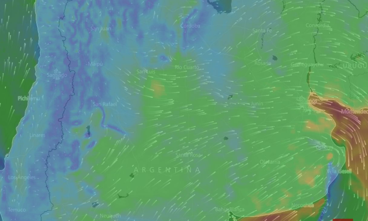 imagen La lluvia se fue pero dio paso al descenso de la temperatura y las primeras heladas