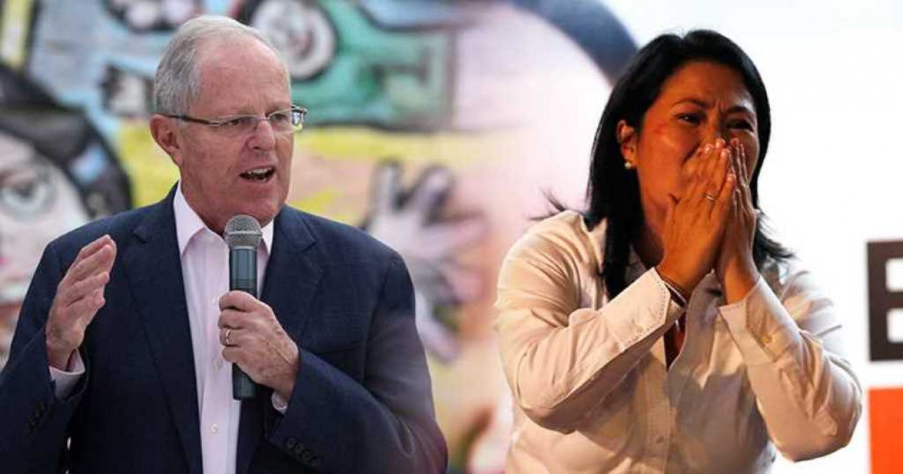 imagen Elecciones en Perú: mínima ventaja de Kuczynski sobre Fujimori